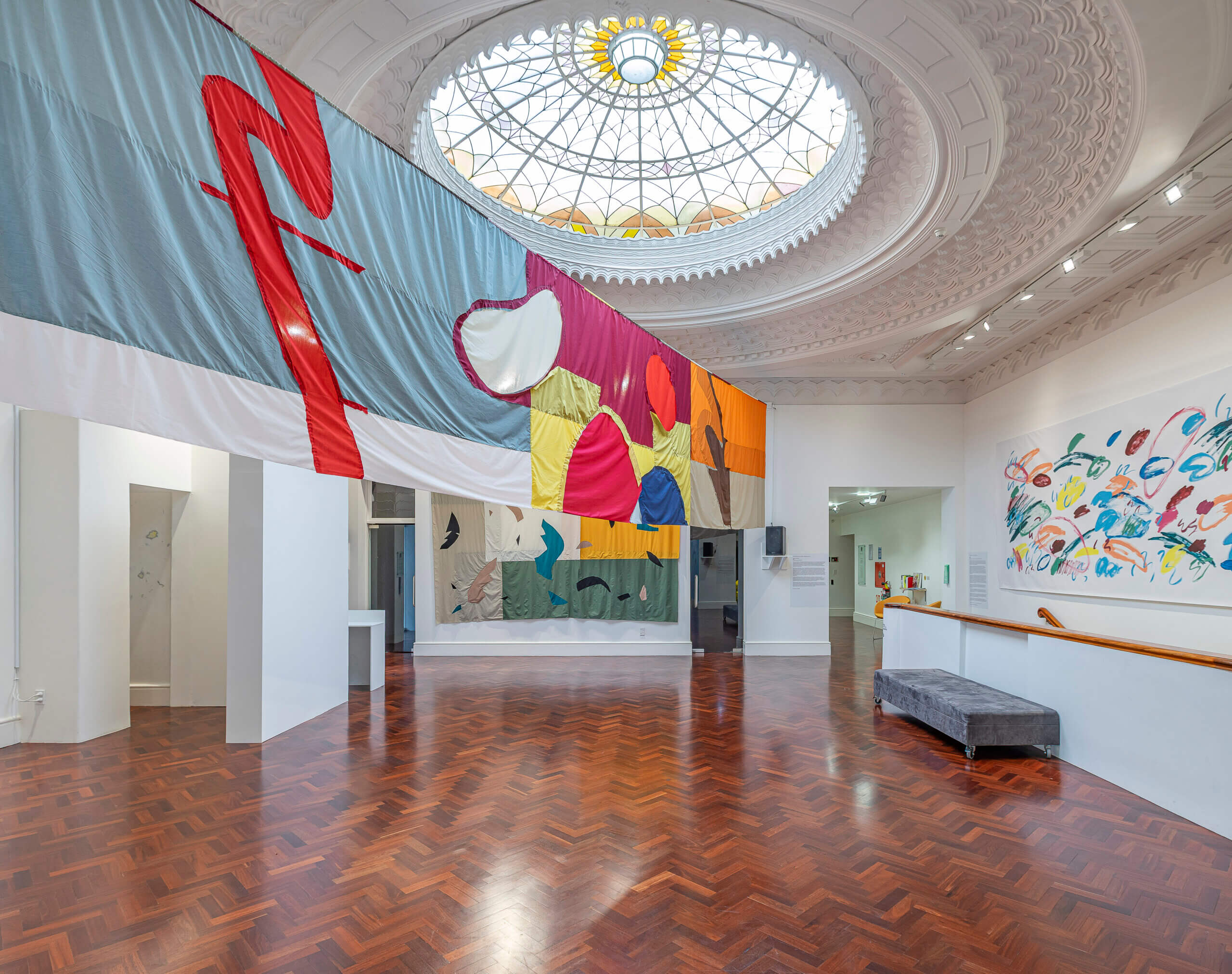 From Our Beautiful Square_install view_Gus Fisher Gallery Auckland 2021